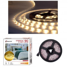 STRISCIA 90 LED BIANCO MT.3 (12pz)